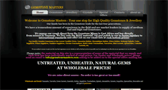Desktop Screenshot of gemstonemasters.com